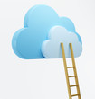 Clouds and ladder