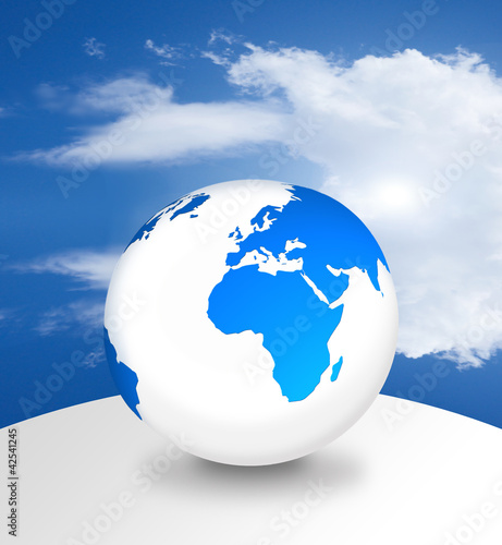 Illustration: Unser blauer Planet Unser blauer Planet