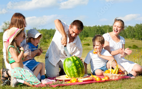 Photo: family picnic family picnic