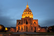Les Invalides at night - Paris, France