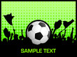 Fußball Hintergrund, Public Viewing