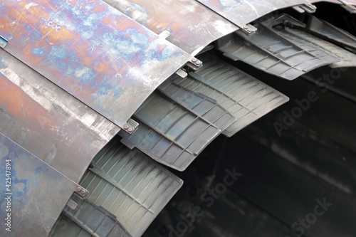 Photo: The thrust ing control gas turbine engine The thrust ing control gas turbine engine