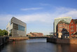 Old and new architecture in Hamburg