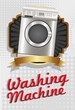 Illustration of a washing machine