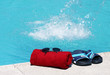 Am Pool, at the pool