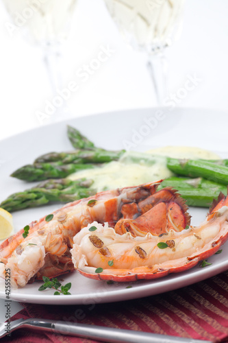 Foto: Grilled lobster tails Grilled lobster tails