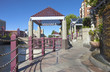 Downtown Reno promenade and park.