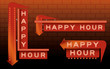 Happy Hour Bar Signs