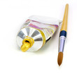 tubes of color and brush