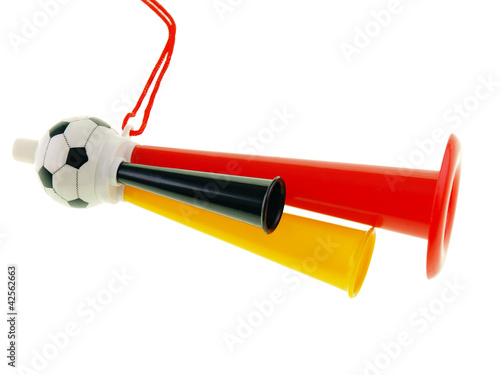 Foto: fußball tröte fußball tröte