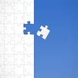 puzzle blau I