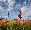 Foto: Jumping girl Jumping girl
