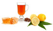 Tea, spice, lemon and honey