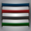 Vector jean fabric bars