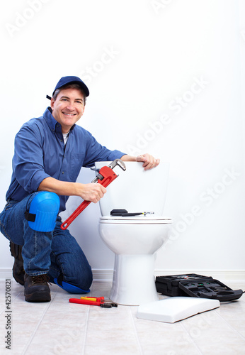 Photo: Professional plumber. Professional plumber.