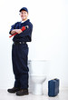 Professional plumber.
