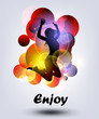 jumping girl