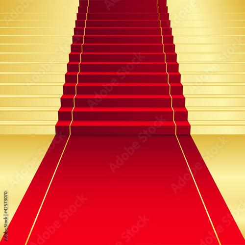 Vector: Vector background with red Carpet Vector background with red Carpet