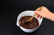 Photo: Baking brownies Baking brownies