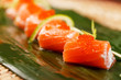 sushi on the leaf