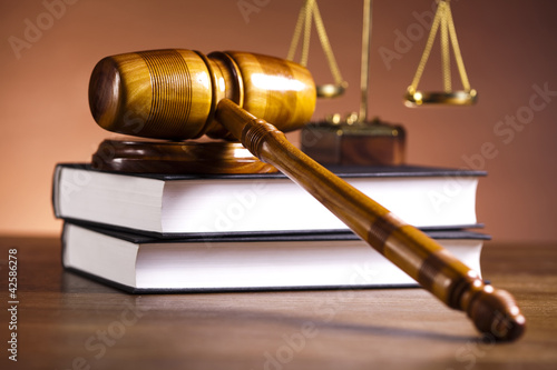 Photo: Law and justice concept Law and justice concept
