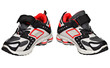 Photo: Teens sneakers with red elements Teens sneakers with red elements