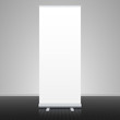 Roll up banner stand