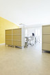 modern office interior design, large room