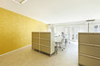 modern office interior design, large room