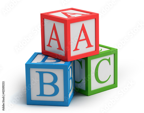 Illustration: abc cubes abc cubes