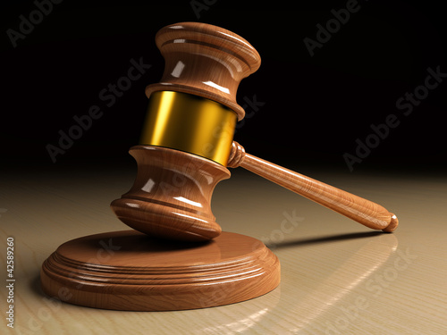 Illustrazione: Judges hammer Judges hammer