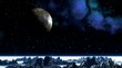 Video: Major planet against a fantastic landscape Major planet against a fantastic landscape