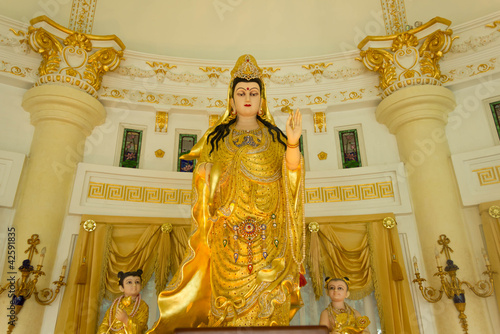Photo: Stock Photo - Kuan Yin image of buddha Chinese art Stock Photo - Kuan Yin image of buddha Chinese art