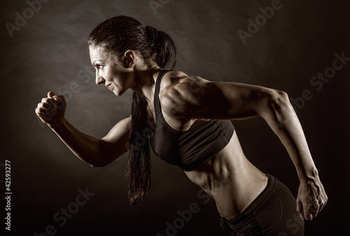 Photo: Running woman Running woman