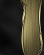 Black background with gold texture stripe layout