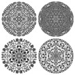 Vector: Floral patterns set Floral patterns set
