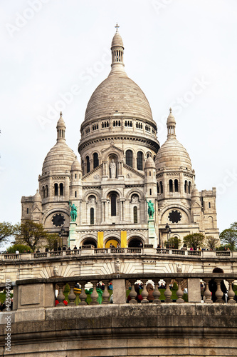 Foto: Paris. Sacre Coeur am Montmartre Paris. Sacre Coeur am Montmartre