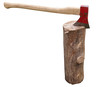 Axe on chopping block