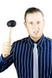 Man who needs anger management