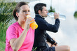 Couple Drinking