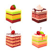 Vector: Pieces of cake Pieces of cake