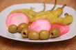 GUINDILLAS Y CEBOLLA EN VINAGRE
