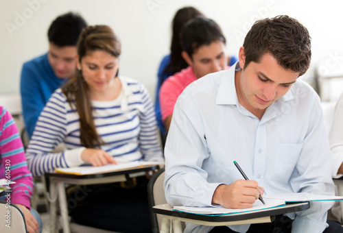 Foto: Students in class Students in class