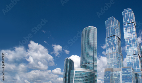 Photo: Moscow City Busisness centre in Moscow Russia Moscow City Busisness centre in Moscow Russia