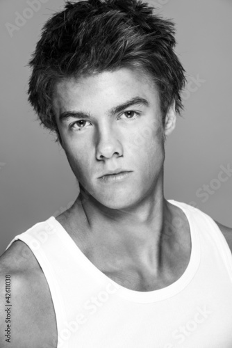 Foto: young european male young european male