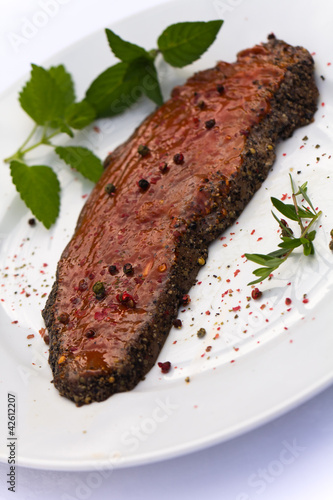 Photo: Rumpsteak,mariniert,roh Rumpsteak,mariniert,roh