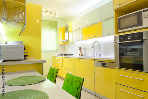 Foto: New kitchen in a modern home New kitchen in a modern home