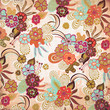 Illustration: Old Flower Background Wallpaper Old Flower Background Wallpaper