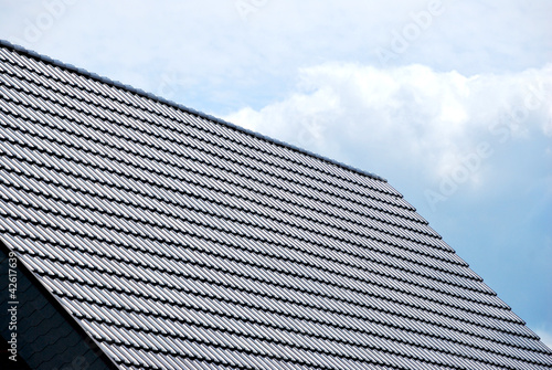 Photo: Neues graues Ziegeldach Neues graues Ziegeldach