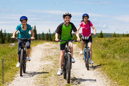 Photo: Family biking Family biking